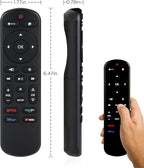 UltraPro OneTouch Universal Remote Control for Samsung TV, LG Universal Remote Control for Smart TV, Roku Remote Replacement, Vizio, Sony, Backlit, Black, 83758