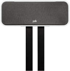 Polk Signature Elite ES30 Center Channel Speaker, Home Theater Speakers, Hi-Res Audio Certified, Dolby Atmos & DTS:X Compatible, 1" Tweeter & Two 5.25" Woofers, Dual Power Port Bass, Stunning White