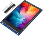 XIITIA 2pcs 3.5" SPI TFT LCD Display Module 320x480 RGB LCD Screen 3.3V ST7796 Drive SPI Interface 8pin Full Color for Arduino DIY