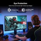 KTC 27 Inch Gaming Monitor 240Hz, FHD 1080p Fast IPS Computer Monitor with Adaptive Sync, HDR, Height Pivot Tilt Adjustable, Vesa Mount, HDMI/DP/USB, H27F7