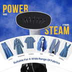 Rolipo Steamer for Clothes 1350W, Clothes Steamer for Home, Office, Travel, Upgraded 400ML Large Capacity Water Tank, Wrinkle Remover