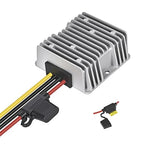 AIUWIZO 20A 240W Golf Cart DC-DC 24V 36V 48V to 12V Waterproof Converter Voltage Regulator Reducer Transformer with Fuse, Professional Step Down Converter