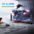 FERRISA 4x2 HDMI Matrix, 4K@60Hz 4 in 2 Out HDMI Switch Splitter with IR Remote, HDMI Matrix Switch + Optical + 3.5mm Audio Output, Support HDMI2.0, HDCP2.2, Auto Downscaler, 3D, Audio Extractor