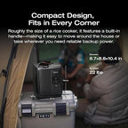 EF ECOFLOW Portable Power Station DELTA 3 1000 Air, 960Wh LiFePO4 (LFP) Battery, 500W AC Output Solar Generator(Solar Panel Optional) for Home Backup Power, Camping & RVs