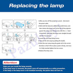 Pazuliayi NP16LP /60003120 Replacement Projector Lamp Bulb for NEC M300XS M311W M300W M361X ME331W P350X M260WS ME361W UM280W UM280X M300XG ME360X ME350XG