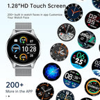Smart Watch for Men Women Fitness: Waterproof Make/Answer Call Smart Watches for Men Digital Mens Watches Running Step Tracker Smartwatch Android Phones iPhone Samsung Compatible Heart Rate Monitor