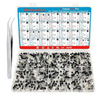 Minidodoca 31 Kinds 580pcs Assorted Type General Purpose TO92 Transistors PNP NPN Bipolar Power Transistor Assortment Kit 2n7000 Mosfet,BC517 Darlington,A42 High Voltage Transistors 2n2222A 2n3904