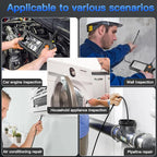 Endoscope Camera with Light - 4.3" LCD Screen Inspection Cameras,IP67 Waterproof Borescope with 8 Adjustable LED Lights,HD 1080P Endoscope Camera 16.5ft Semi-Rigid Cord,gifts for men tools and gadgets