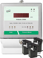 DAE P254-200 KIT, UL kWh Smart Submeter, 3 Phase, 200A, 120/208v, 3 Split Core CTs,RS485