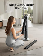 DREO Tower Fan for Bedroom, 42 Inch 120° Oscillating Fan, 25dB Quiet DC Motor, 28ft/s Velocity Bladeless Standing Fan with 12 Speeds, 4 Modes, 12H Timer Cooling Fans for Home, Living Room, Pilot Max S