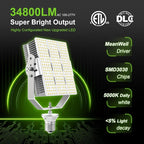 OPENLUX LED Shoebox Retrofit Kit 240W 34800LM E39 Mogul Base ETL DLC Listed 5000K Retrofit Light for Parking Lot Lights Tennis Court LED Module AC100-277V