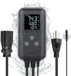DIGITEN Waterproof Digital Temperature Controller for Aquarium, Greenhouse & Outdoor Heating - 10A Heat Mat Thermostat Controller