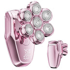 MALEGEBAZ Electric Razors for Women - 7D Electric Shaver for Women, IPX8 Waterproof with USB-C Fast Charge, LED Display, 2 Speeds & Magnetic Heads, Valentines Day Gifts for her