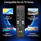 Universal Remote Control for LG Smart TV, Replacement Remove for LG Original AKB75095308 (Without Battery)