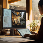KOORUI 27 Inch 4K Monitor Computer UHD(3840 * 2160) IPS Display, 99% sRGB, 95% DCI-P3, 1.07 Billion Colors, Freesync & G-sync, Displayport & 2X HDMI, VESA 100 * 100mm, Tilt -5 to 20°, Audio Out (N07)