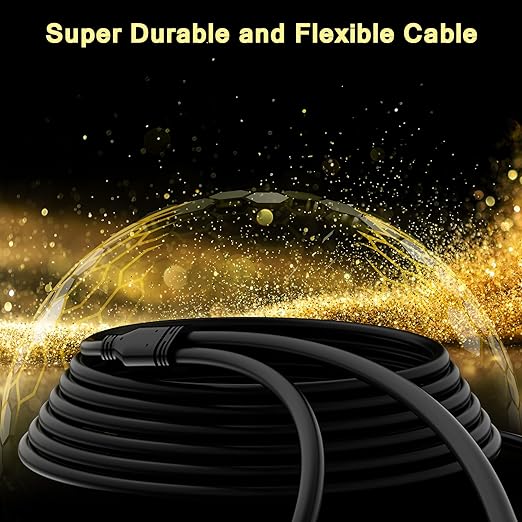 Mygatti XLR Splitter Y-Cable 6 FT, Gold-Plated 3-Pin Male to Dual Female Patch, Bi-Directional Balanced Microphone Adapter Cord, Oxygen-Free Copper
