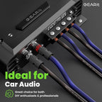 GEARit Pro Series 16AWG Speaker Wire, 16 Gauge Speaker Wire Cable (100 Feet / 30 Meters) Great Use for Home Theater Speakers and Car Speakers, Transparent Black/Blue