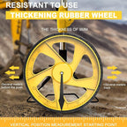 Zozen Measuring Wheel Digital Display, Foldable Feet/Meter Digital Measuring Wheel with Backlit Display | Up to 99,999Ft/ 99,999M | Kickstand to Keep Stand | Easy to Carrying Include cloth backpack.