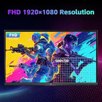 KTC 24 Inch Computer Monitor, FHD 144Hz Office Gaming Monitor, IPS, Adaptive-Sync, HDMI & DP Port, 1500:1 Contrast Ratio, Bluelight Filter, Tilt Adjustable, H24B9S