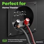 16AWG Speaker Wire, GearIT Pro Series 16 Gauge Speaker Wire Cable (200 Feet / 60.96 Meters) Great Use for Home Theater Speakers and Car Speakers, Black