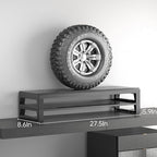 GECKOSTROLL 2-Tier Metal Computer monitor stand Laptop Desk Shelf & Monitor Riser ，21.55 inches long desk riser Monitors/PC/Laptop/Computer Space Saver Organizer (Basic Version, Two-layer 550mm)