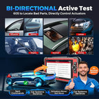 LAUNCH X431 CRP919E OBD2 Scanner, 2026 Bidirectional Scan Tool As CRP919EBT, ECU Code, 35+ Services, Active Test, All System Diagnose, CANFD & DOIP, FCA SGW, Android 10.0, 160+ Brands, 2 Year Update