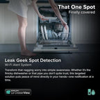 Leak Geek Spot Detection Wi-Fi Alert System with The Bridge Gateway and Water Leak Spot Detection Sensor