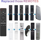 Replacement Remote for Samsung TV, Universal Remote Control for Samsung Smart TV 2025-2015 Neo, OLED, UHD, 4K, 2K, Infrared, No Voice, No Bluetooth, No OEM