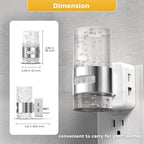 L LOHAS LED Motion Sensor Night Light,Dimmable Night Lights Plug into Wall, 3000K Night-Lights with 0-100 LM Adjustable, Acrylic Bubble Plug in Nightlight for Bathroom Hallway Nursery