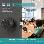 BOTHSTAR Keypad Door Knob with Key, Keyless Code Entry Lock, Auto Lock, 50 User Code, Easy to Install, for Home,Office, Hotel, Bedroom, Garage, Not Deadbolt(Oil Rubbed Bronze)