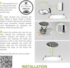 ASD 4 Pack 11/12 Inch LED Recessed Lighting 24W, 5 CCT 2700K-5000K CRI90+, IC Rated Ultra Thin Dimmable Ceiling Lights with J Box, Canless Wafer Downlight, Round Slim Panel Light, UL Listed, White