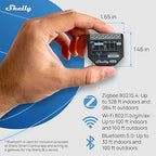 Shelly 2PM Gen4 | Wi-Fi, Zigbee & Matter 2-Channel Smart Relay Switch with Power Metering | Home Automation | Alexa, SmartThings, Google Home, Apple HomeKit Compatible | Roller Shutters Control