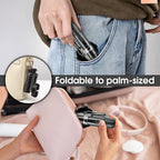 Magnetic Tripod for Phone,2 in 1 for Magsafe Stand＆ Clip Portable Pocket Size Selfie Stick for Android/iPhone,Phone Holder with Wireless Rechargeable Remote Control for Photography, Live Streaming