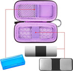 Heart Monitor Case Compatible with AliveCor Kardia Mobile ECG/for KardiaMobile 6L for Apple and Android Device - CASE ONLY (Purple)