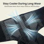 Full Back Posture Corrector for Women & Men – Pull-Back System Posture Brace – Wide Soft Straps, Breathable Mesh, Adjustable Support for Slouching, Rounded Shoulders & Upper Spine Pain Relief