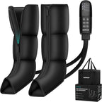Leg Massager for Circulation and Pain Relief Air Compression Boots Massage Tools for Calf Foot Massager, 6 Modes 6 Intensities, Relaxation Tool for Men Women Mom Dad Wife Husband Birthday Christmas