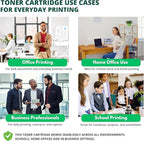 TCT TN810 Black Toner Cartridge 2 Pack - Premium Compatible Replacement for Brother TN810 TN-810 Black Works with Brother HL‐L9410CDN L9430CDN MFC‐L9610CDN L9630CDN Printers (9,000 Pages)