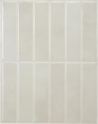 SMART TILES Peel and Stick Backsplash - 5 Sheets of 11.43" x 9" - 3D Adhesive Peel and Stick Tile Backsplash for Kitchen, Bathroom, Wall Tile
