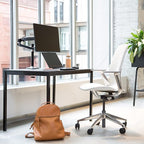 Ergotron – LX Monitor Arm, Single Monitor Desk Mount – fits Flat Curved Ultrawide Computer Monitors up to 34 Inches, 7 to 25 lbs, VESA 75x75mm or 100x100mm – Tall Pole, Polished Aluminum