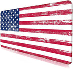 American Flag XXL Extended Mouse Pad, Laptop Pad, Waterproof, Non Slip, Gaming Office and Home Stitching Edge Table Pad 35.4 x 15.7 x 0.12 Inches