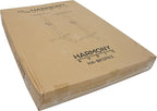 Harmony Audio HA-BKSPKS Home Audio - Studio Monitor Adjustable Height Bookshelf Speaker Stand Pair