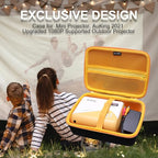 LTGEM Hard Travel Carrying Case for AuKing Mini Projector 2025/2024/2023 Upgraded, Case Only(Inside: 9.2"x6.2"x2.4")