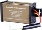 Pro Chaser DC-DC 72V 60V 48V Volt Voltage to 12V Step Down Voltage Reducer Regulator 180W 15A for Scooters & Bicycles Golf cart (10A 72v-12v)