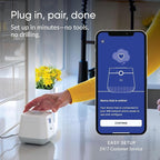 NOMO Smart Care Medical Alert System, Fall Detection for Seniors, WiFi in Home Monitoring Safety System, Emergency Call Button, Custom Fall Alert, Virtual Caregiver, 30-Day Trial Monthly Subscription
