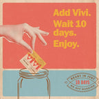 Vivi by Boveda Humidity Control Packs for All Airtight Storage Containers, Ready in 10 Days, 4-Pack with Resealable Bag