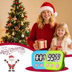 ZILLEEN Classroom Timer for Kids Teachers 2 Pack Digital Timers