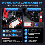 LAUNCH X431 CRP919E OBD2 Scanner, 2026 Bidirectional Scan Tool As CRP919EBT, ECU Code, 35+ Services, Active Test, All System Diagnose, CANFD & DOIP, FCA SGW, Android 10.0, 160+ Brands, 2 Year Update