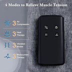 Air Compression Leg Massagers for Circulation and Pain Relief with Heat, Cordless Wearable Thigh or Calf Leg Massagers, 4 Modes 3 Intensities Relax for Home Office Gym, Gift for Men Women (Pair)