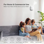 Smart Waterless Essential Oil Diffuser (400 mL Capacity) Hotel Scent Starter Kit with 200mL Fragrance Oil, Up to 2000 sq ft App Control Scent Air Machine with 12V1A Power Adapter, ANW Kit White