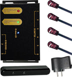 ENSIGEAR IR Repeater Kit, ir Repeater System，IR Remote Control Extender .Supports up to 100 feet， Dual Sensors Receiver